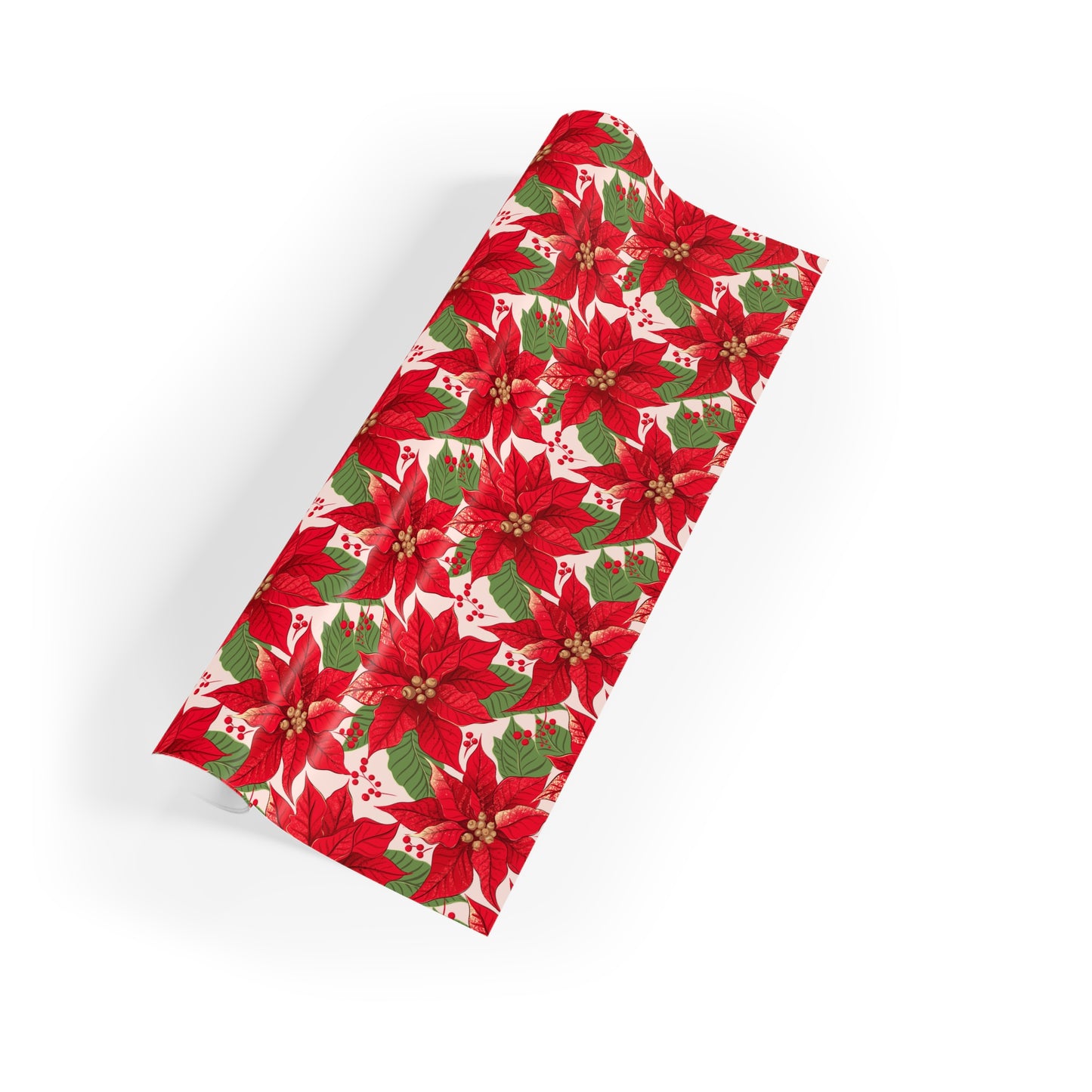 Flor de pascua Wrapping Paper Roll