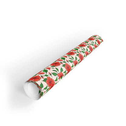 Flor Cayena Wrapping Paper Roll