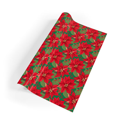 Flor de pascua Wrapping Paper Roll vol II