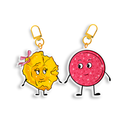 Tostones & Salami keychain.