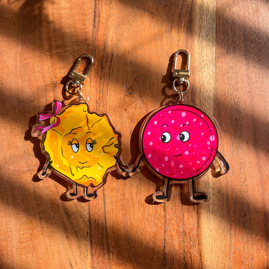 Tostones & Salami keychain.