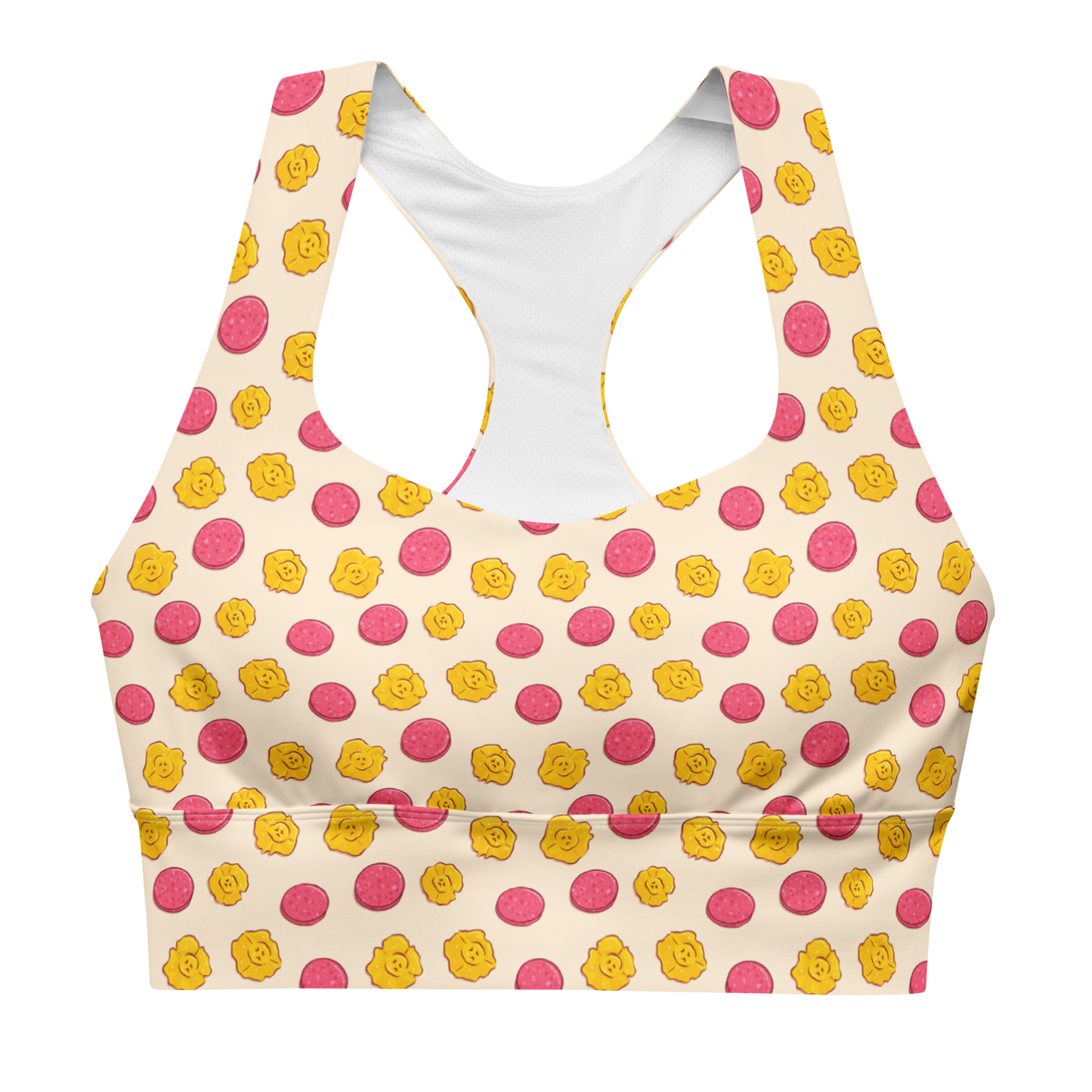 Tostones & Salami sports bra