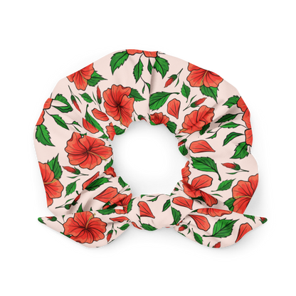 Flor Cayena Scrunchie